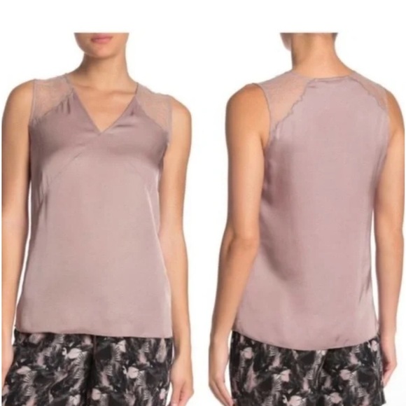 All Saints Prism Top Size 4 lace shoulders - Picture 1 of 7
